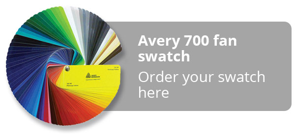 Avery 700 Swatch Fan