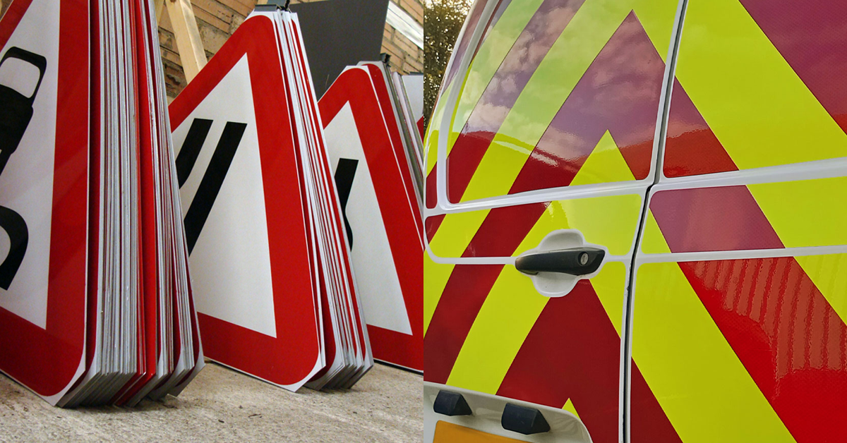 Reflective and Fluorescent Vinyl
