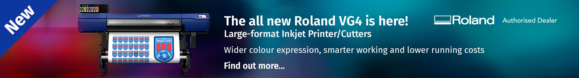 Victory Design - Roland VG4 Series Print & Cut Wide Format Printer
