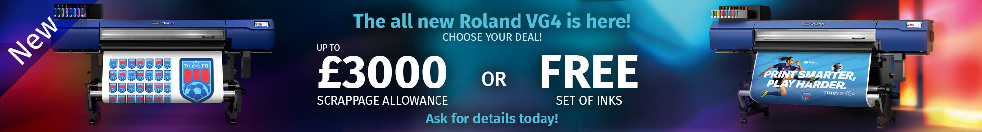 Victory Design - Roland VG4 Series Print & Cut Wide Format Printer